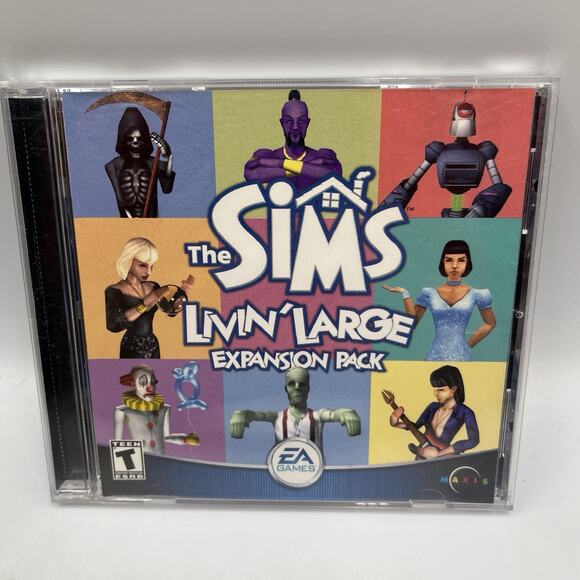 The Sims Livin' Large Expansion Pack - Mac - T-Teen - Picture 1 of 5